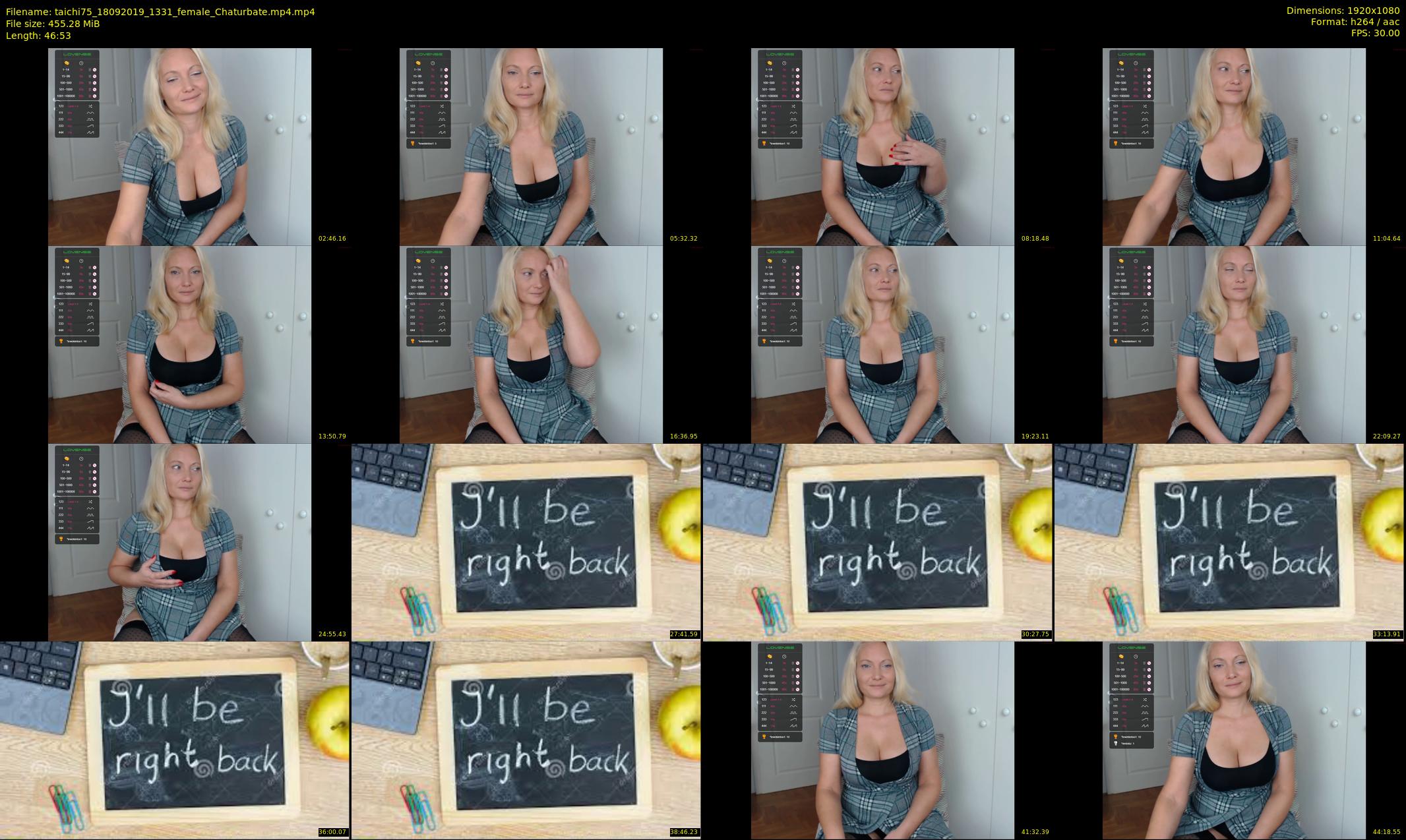 taichi75 — 47 minute Chaturbate female cam show recording, 1080p, Sep 18, 2019