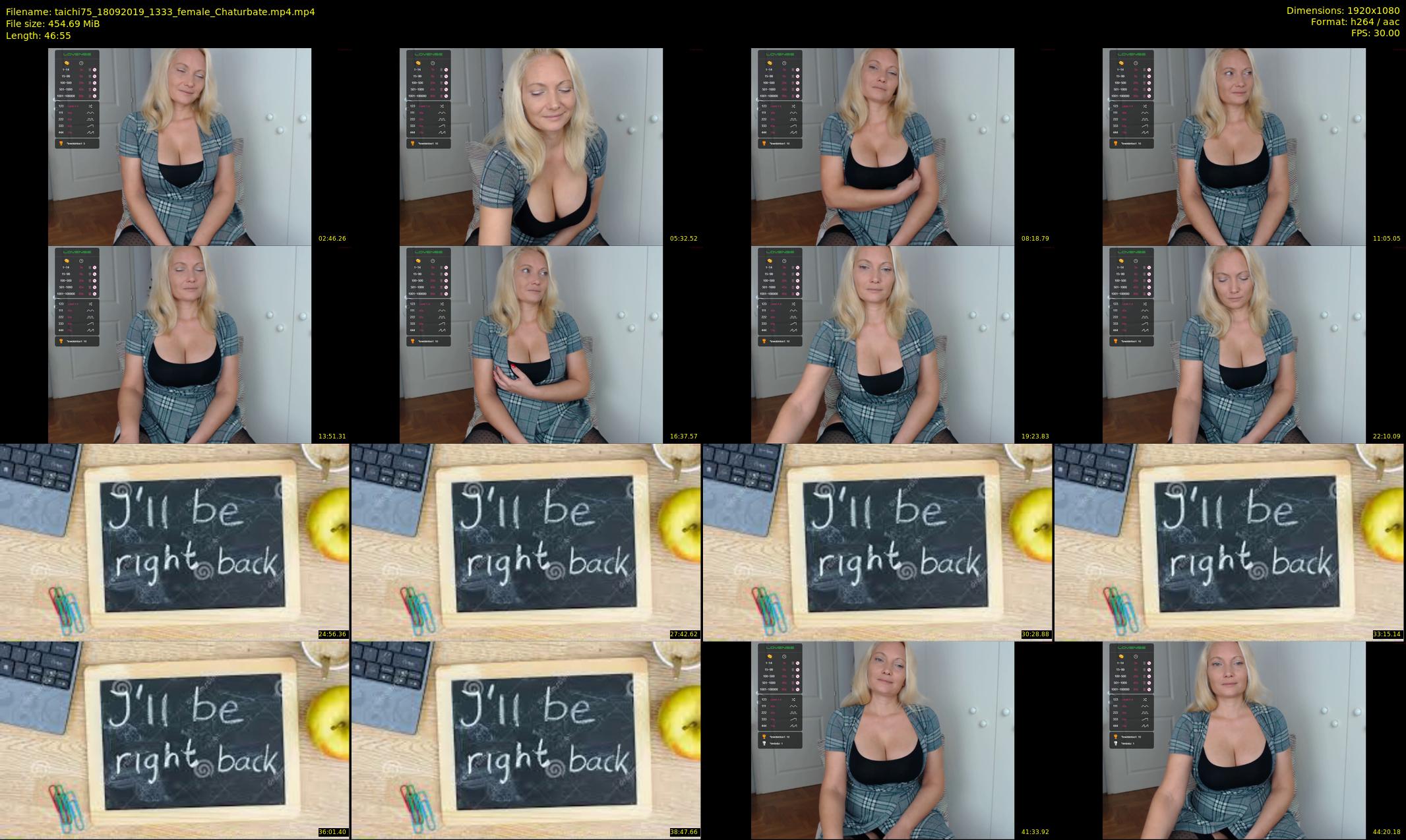 taichi75 — 47 minute Chaturbate female cam show recording, 1080p, Sep 18, 2019