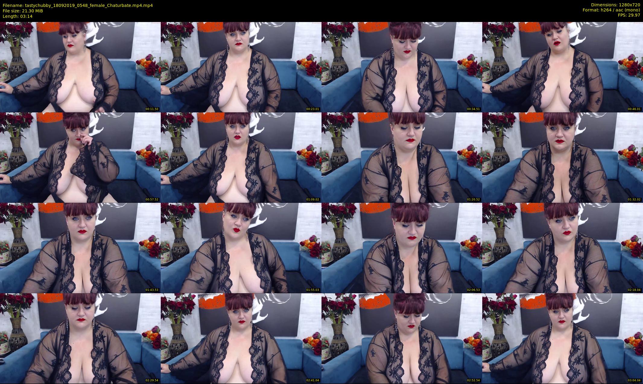 tastychubby — 4 minute Chaturbate female cam show recording, 720p, Sep 18, 2019