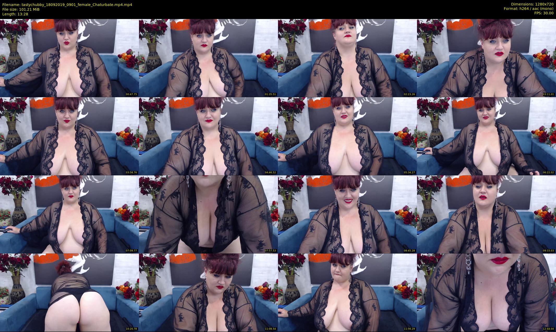 tastychubby — 14 minute Chaturbate female cam show recording, 720p, Sep 18, 2019