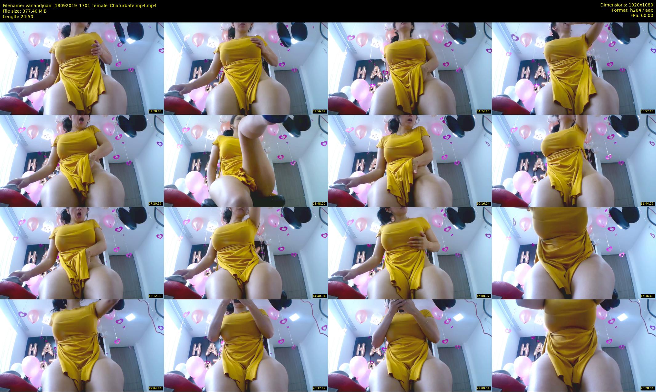 vanandjuani — 25 minute Chaturbate female cam show recording, 1080p, Sep 18, 2019