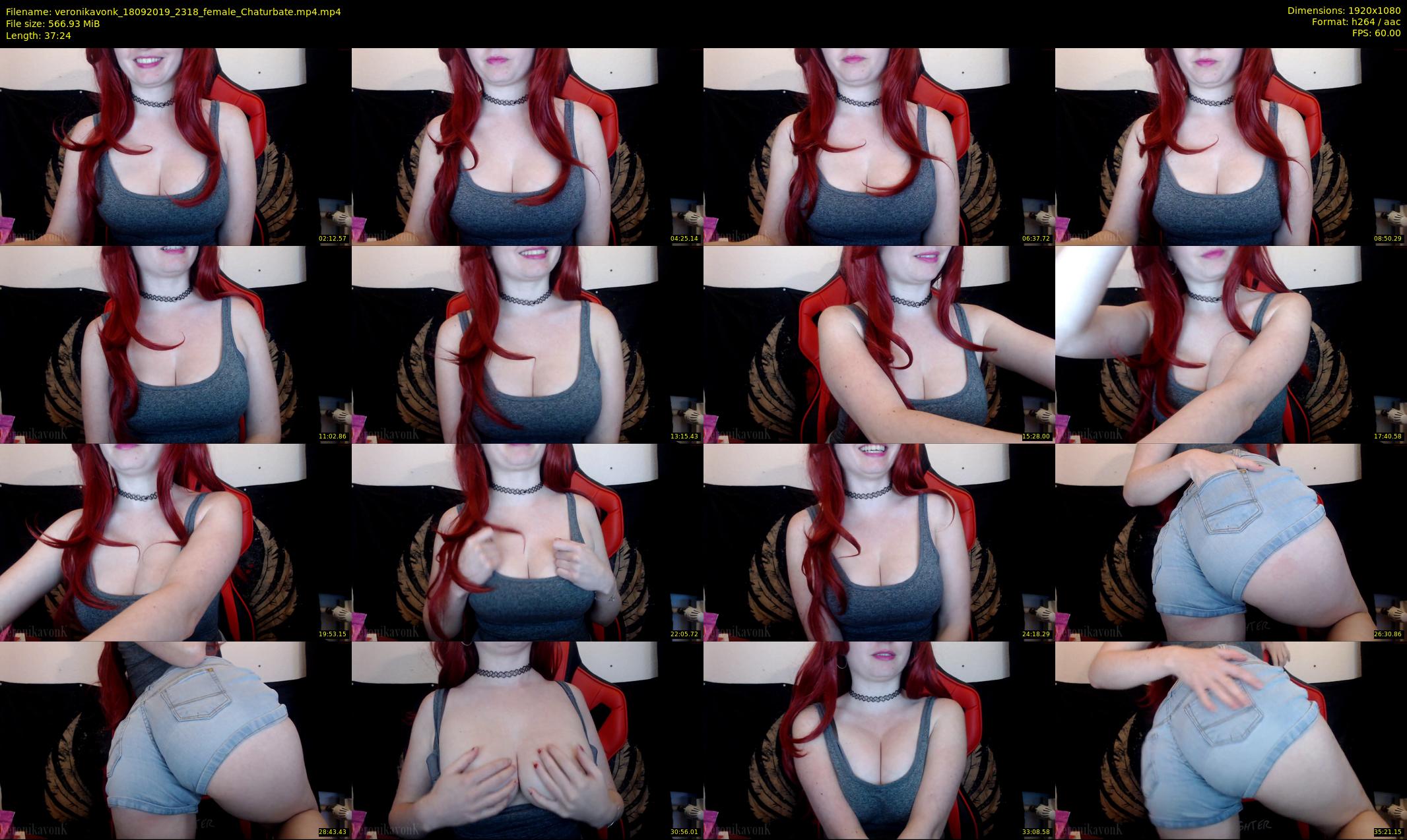 veronikavonk — 38 minute Chaturbate female cam show recording, 1080p, Sep 18, 2019