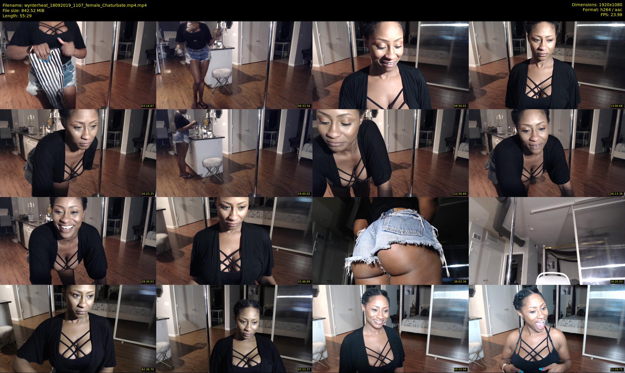 wynterheat — 56 minute Chaturbate female cam show recording, 1080p, Sep 18, 2019