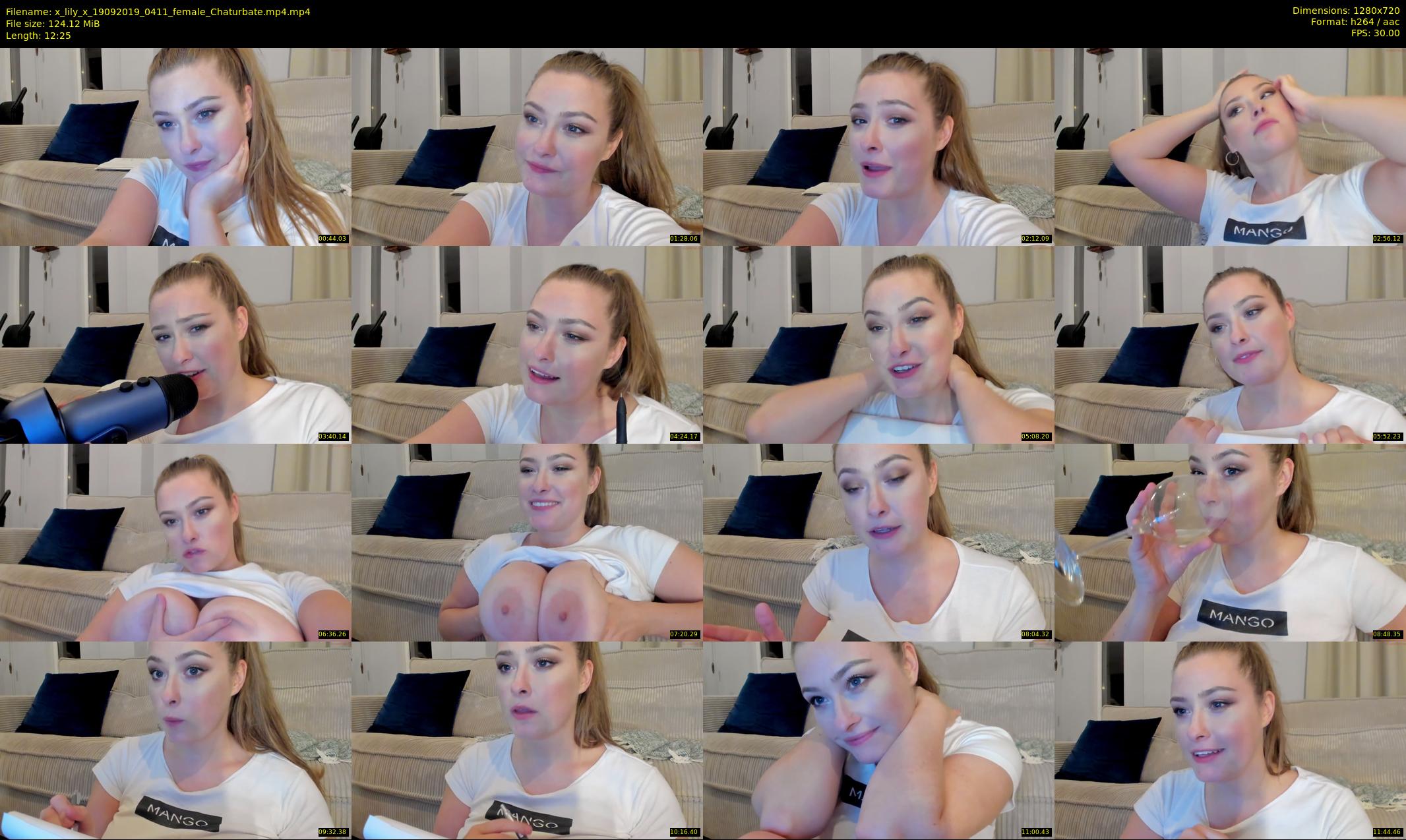 x_lily_x — 13 minute Chaturbate female cam show recording, 720p, Sep 19, 2019