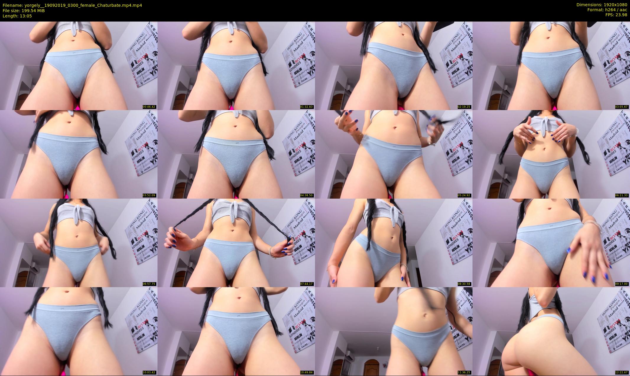 yorgely_ — 14 minute Chaturbate female cam show recording, 1080p, Sep 19, 2019