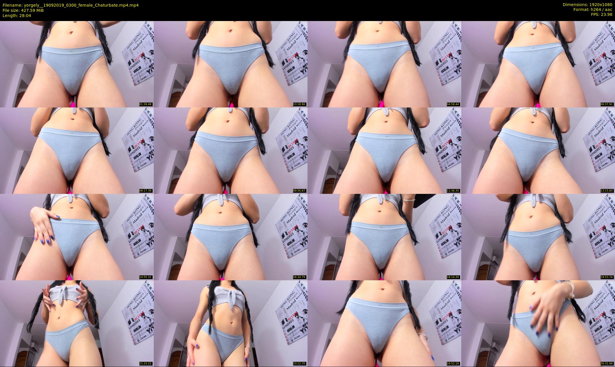 yorgely_ — 29 minute Chaturbate female cam show recording, 1080p, Sep 19, 2019