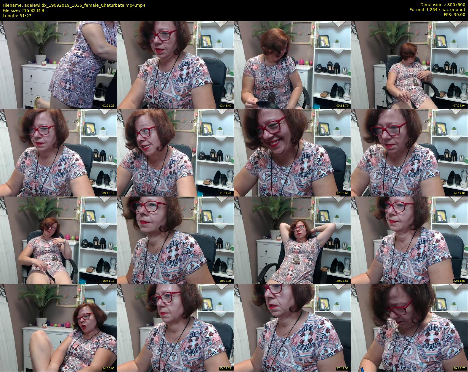 adelewildx — 32 minute Chaturbate female cam show recording, 480p, Sep 19, 2019