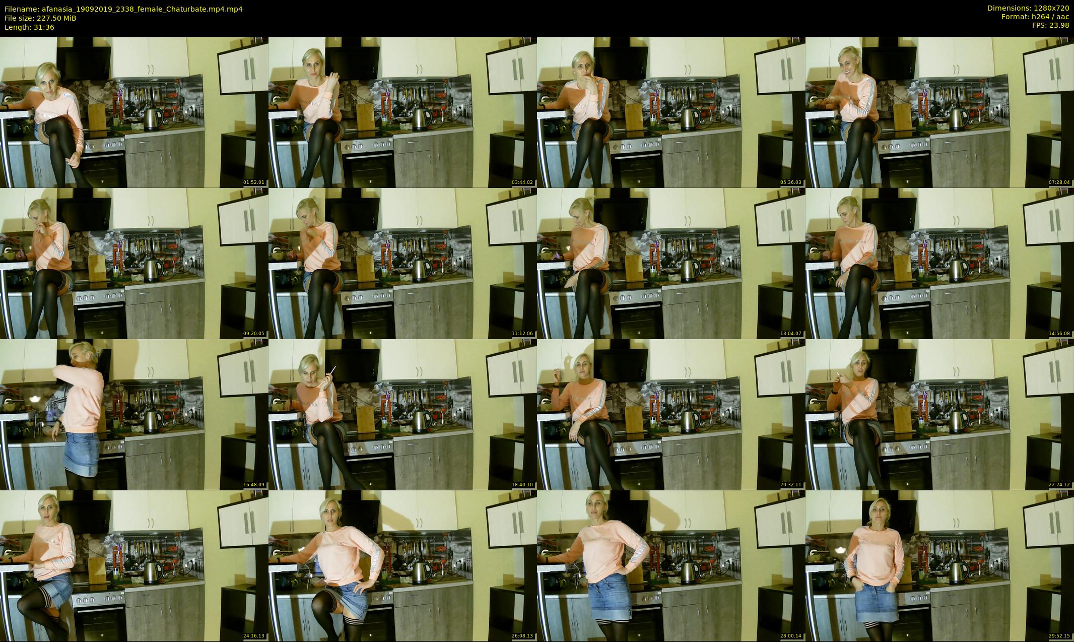 afanasia — 32 minute Chaturbate female cam show recording, 720p, Sep 19, 2019