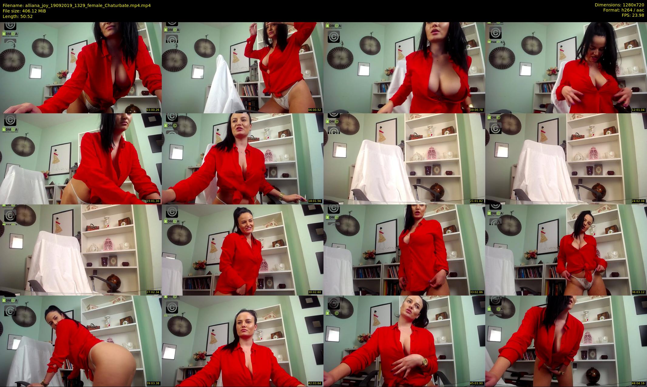 alliana_joy — 51 minute Chaturbate female cam show recording, 720p, Sep 19, 2019