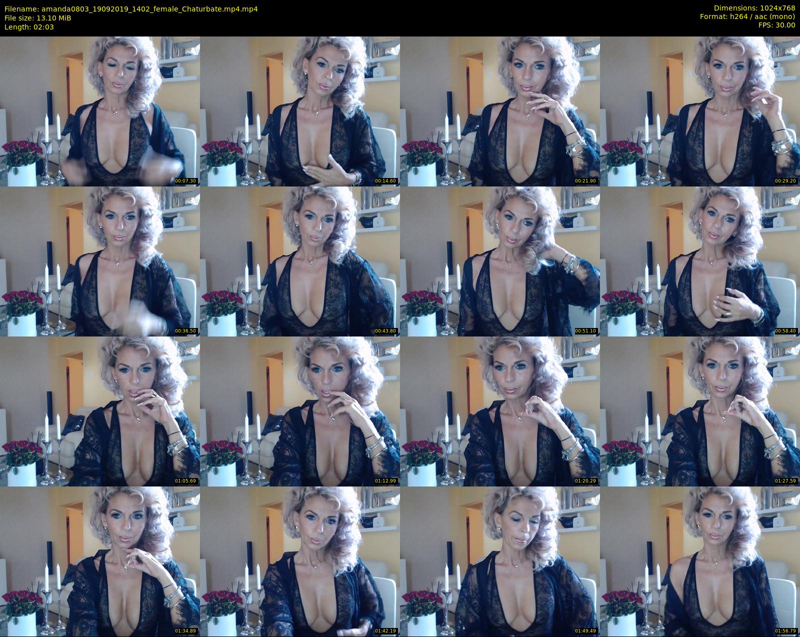 amanda0803 — 3 minute Chaturbate female cam show recording, 720p, Sep 19, 2019