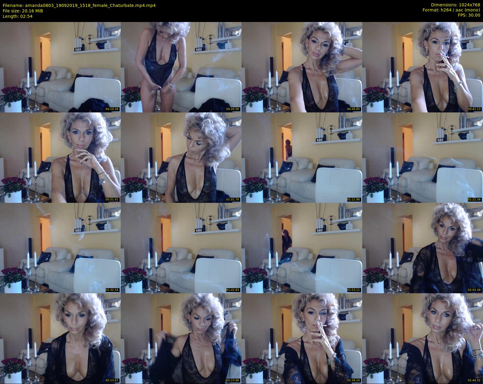 amanda0803 — 3 minute Chaturbate female cam show recording, 720p, Sep 19, 2019