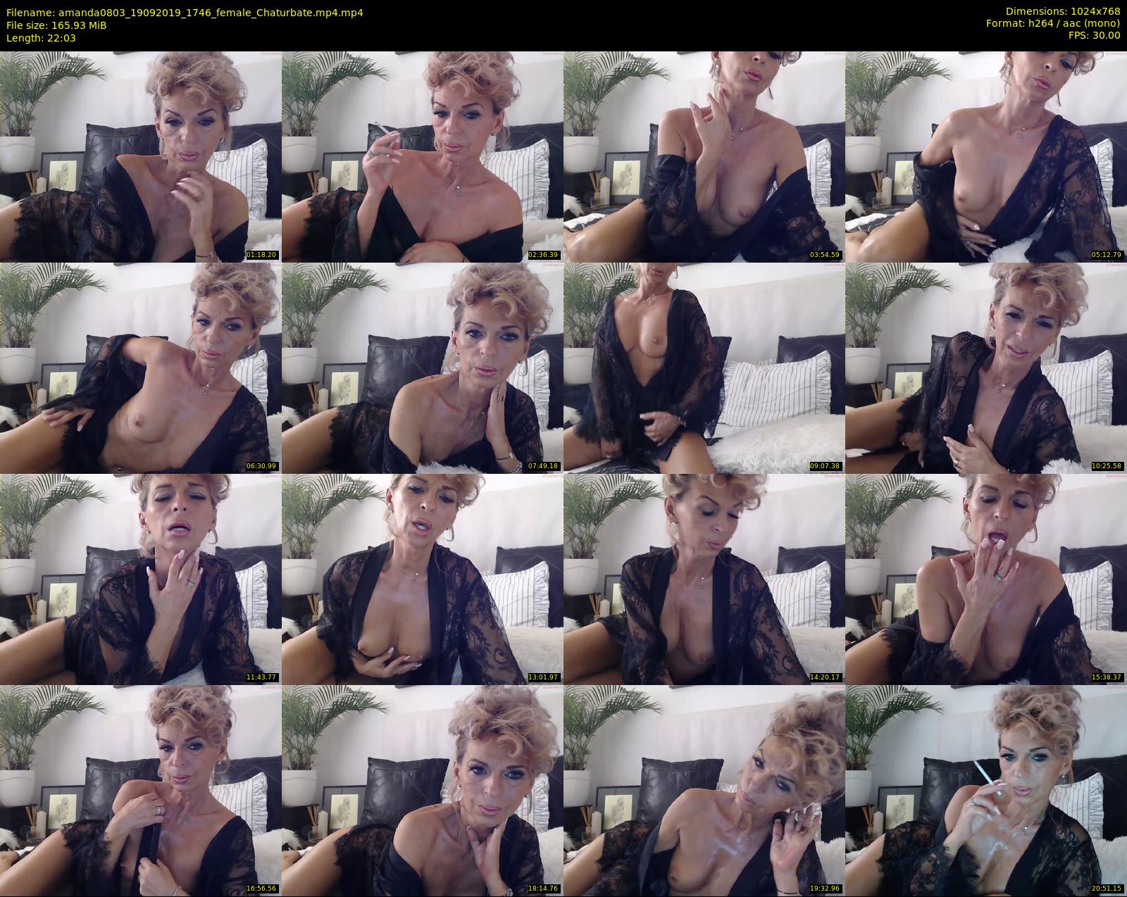 amanda0803 — 23 minute Chaturbate female cam show recording, 720p, Sep 19, 2019