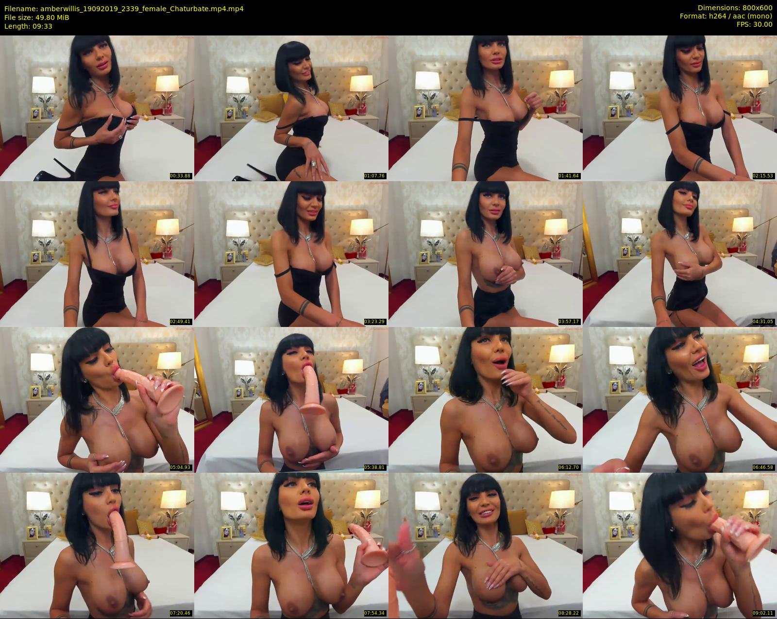 amberwillis — 10 minute Chaturbate female cam show recording, 480p, Sep 19, 2019