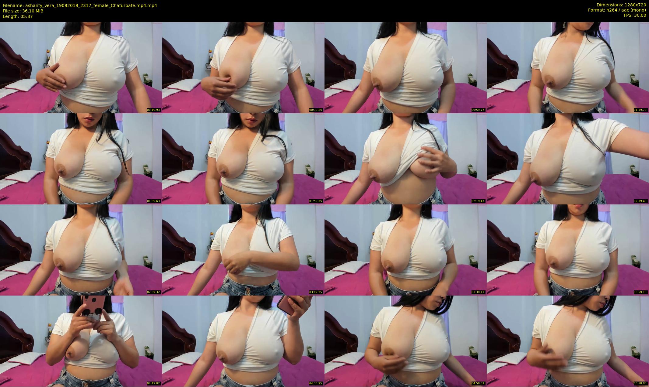 ashanty_vera — 6 minute Chaturbate couple cam show recording, 720p, Sep 19, 2019