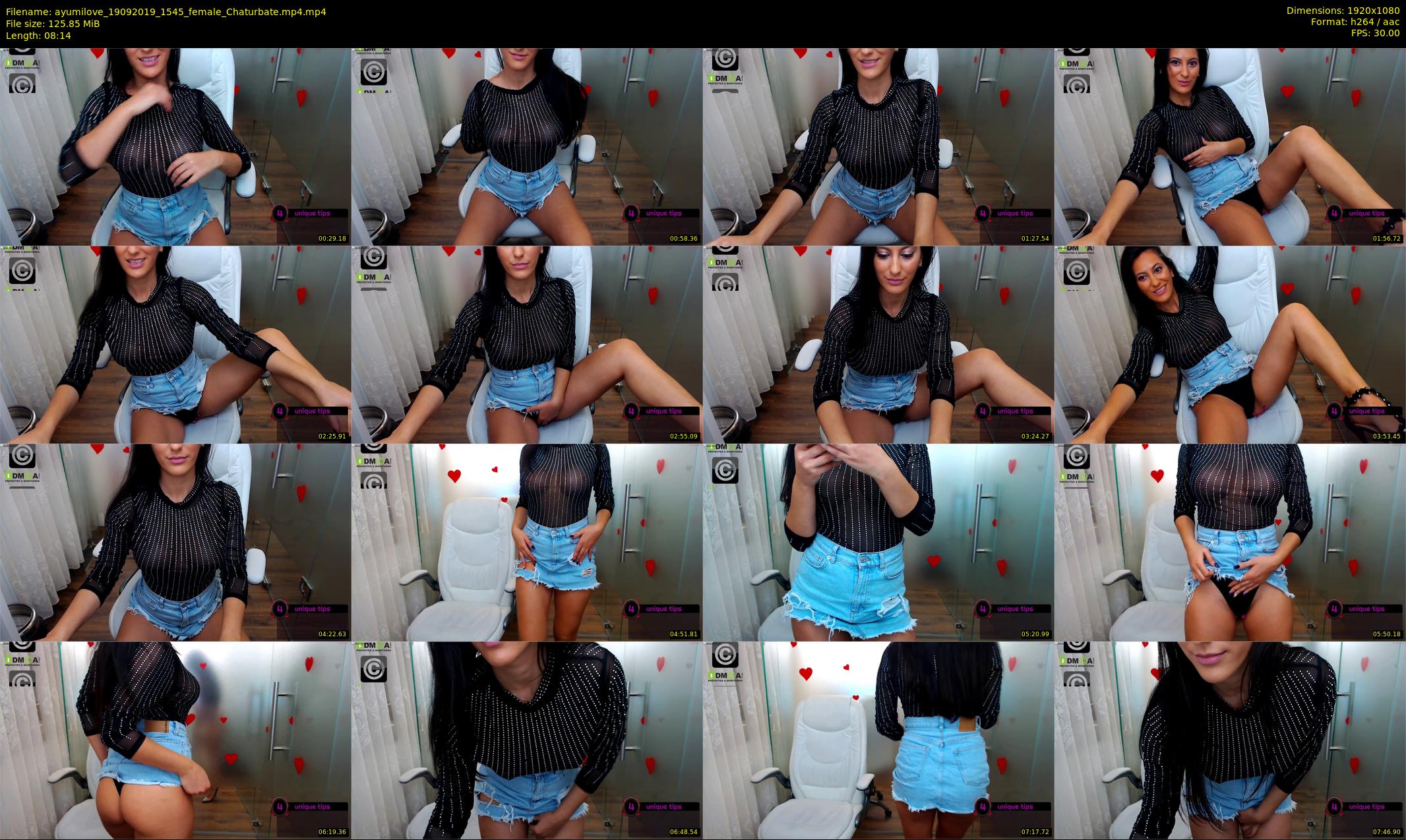 ayumilove — 9 minute Chaturbate female cam show recording, 1080p, Sep 19, 2019