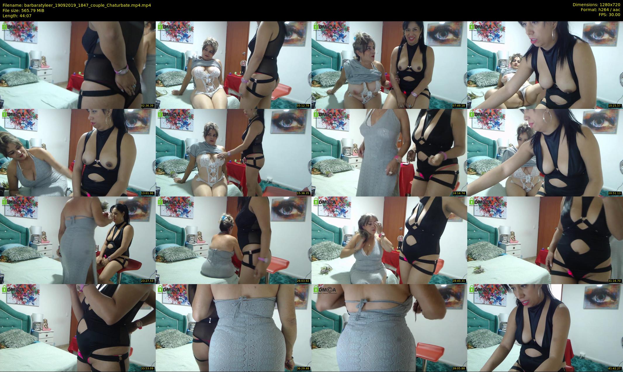 barbaratyleer — 45 minute Chaturbate couple cam show recording, 720p, Sep 19, 2019