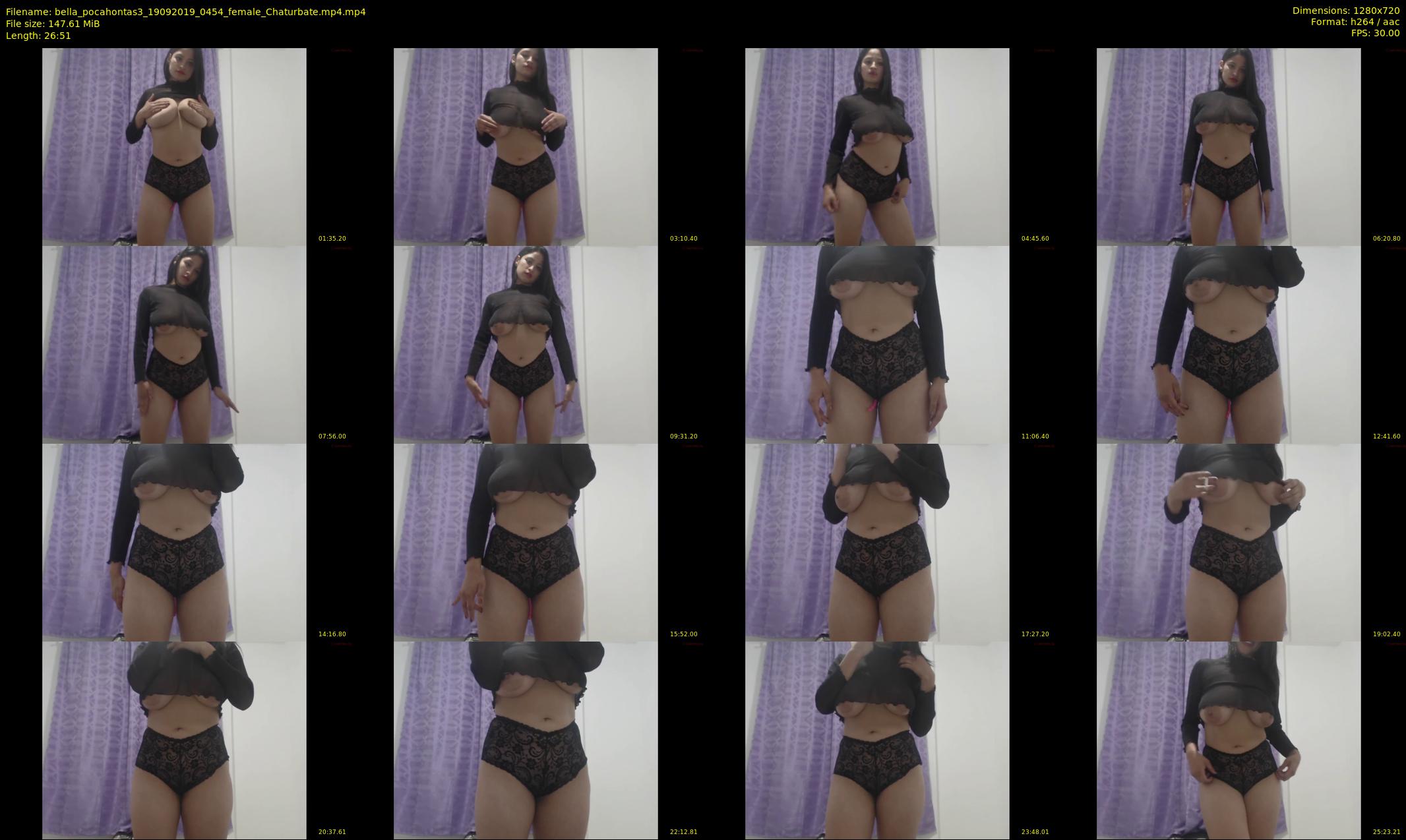 bella_pocahontas3 — 27 minute Chaturbate female cam show recording, 720p, Sep 19, 2019