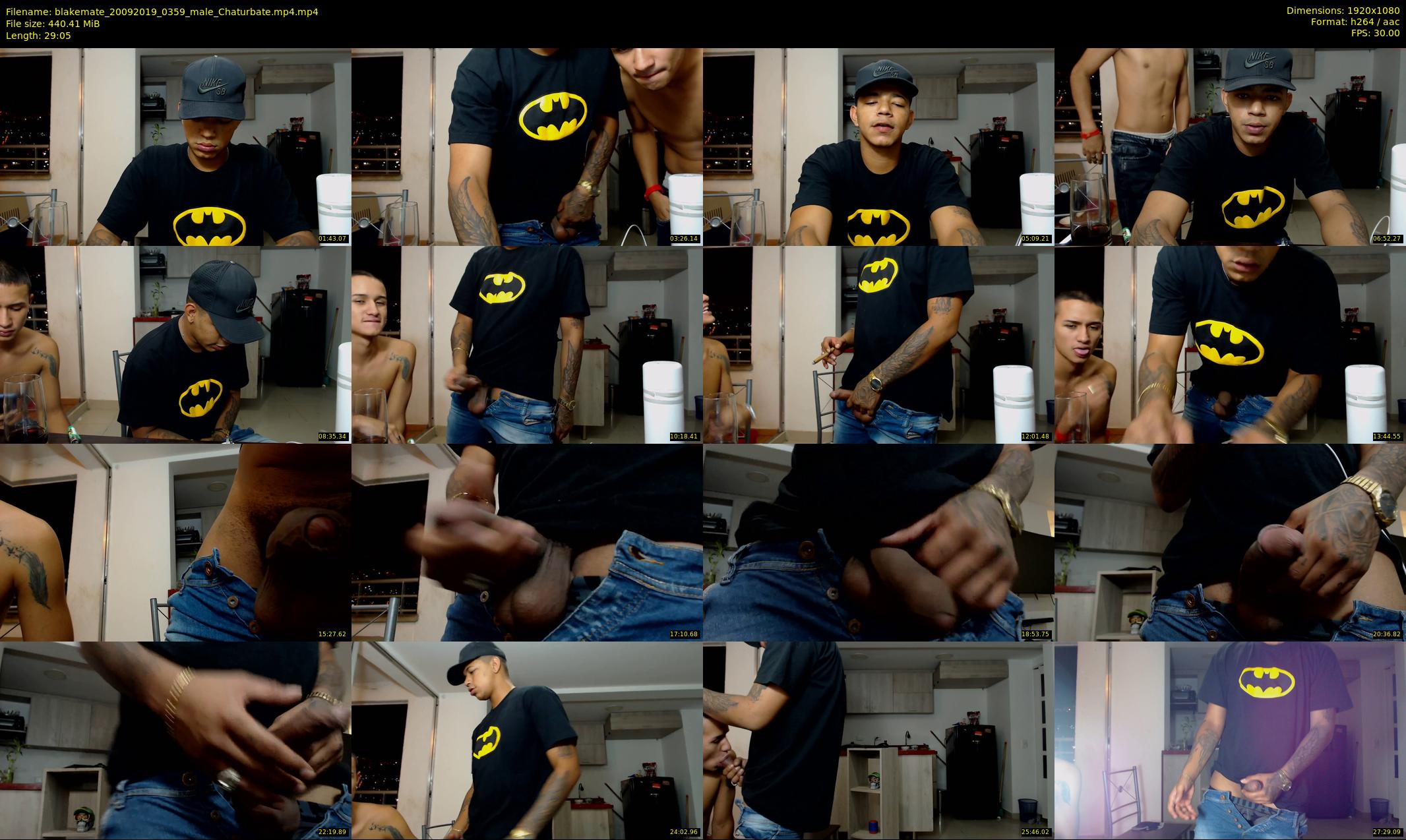 blakemate — 30 minute Chaturbate male cam show recording, 1080p, Sep 20, 2019