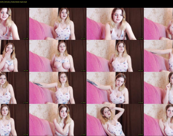 blondiebetsy — 22 minute Chaturbate female cam show recording, 720p, Sep 19, 2019