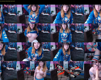 blueasfuck — 57 minute Chaturbate female cam show recording, 1080p, Sep 20, 2019