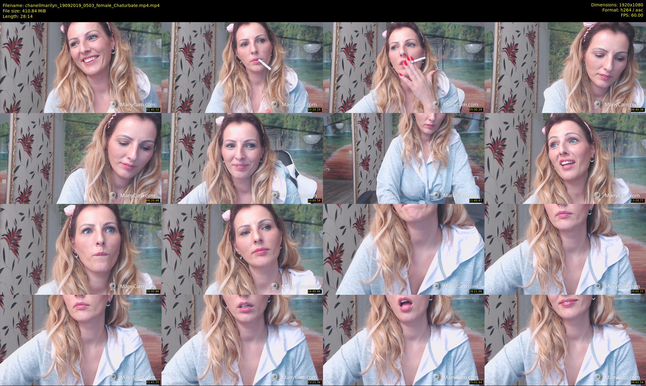 chanellmarilyn — 29 minute Chaturbate female cam show recording, 1080p, Sep 19, 2019