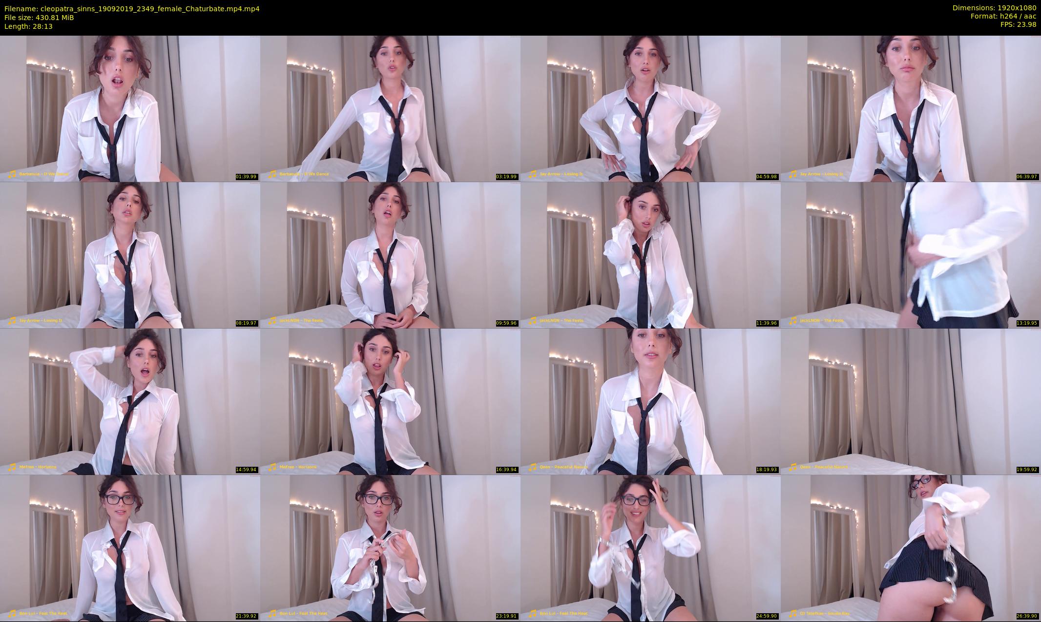 cleopatra_sinns — 29 minute Chaturbate female cam show recording, 1080p, Sep 19, 2019