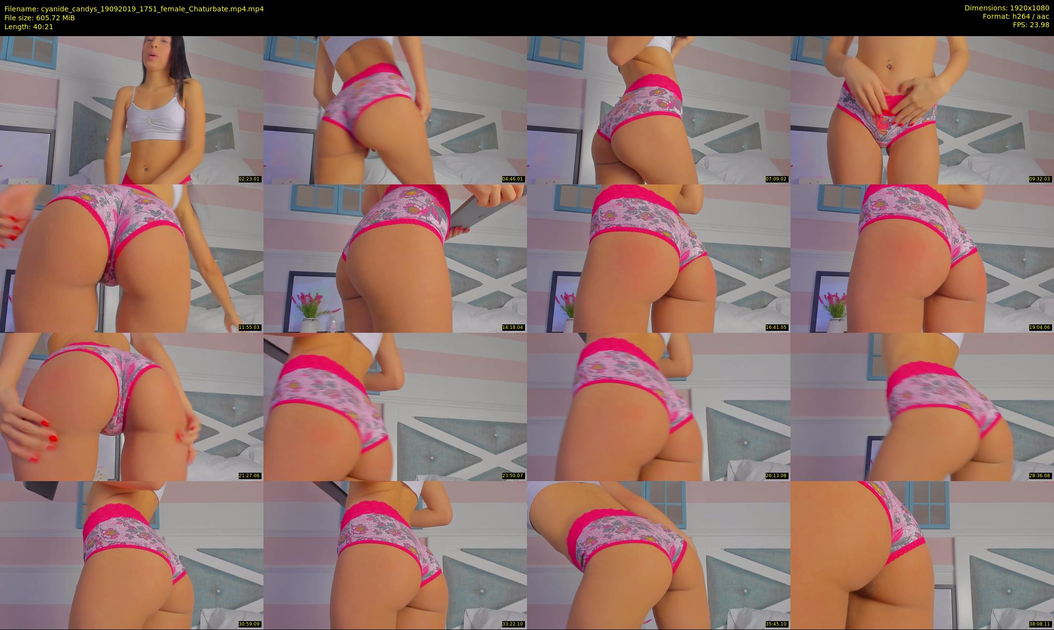 cyanide_candys — 41 minute Chaturbate female cam show recording, 1080p, Sep 19, 2019
