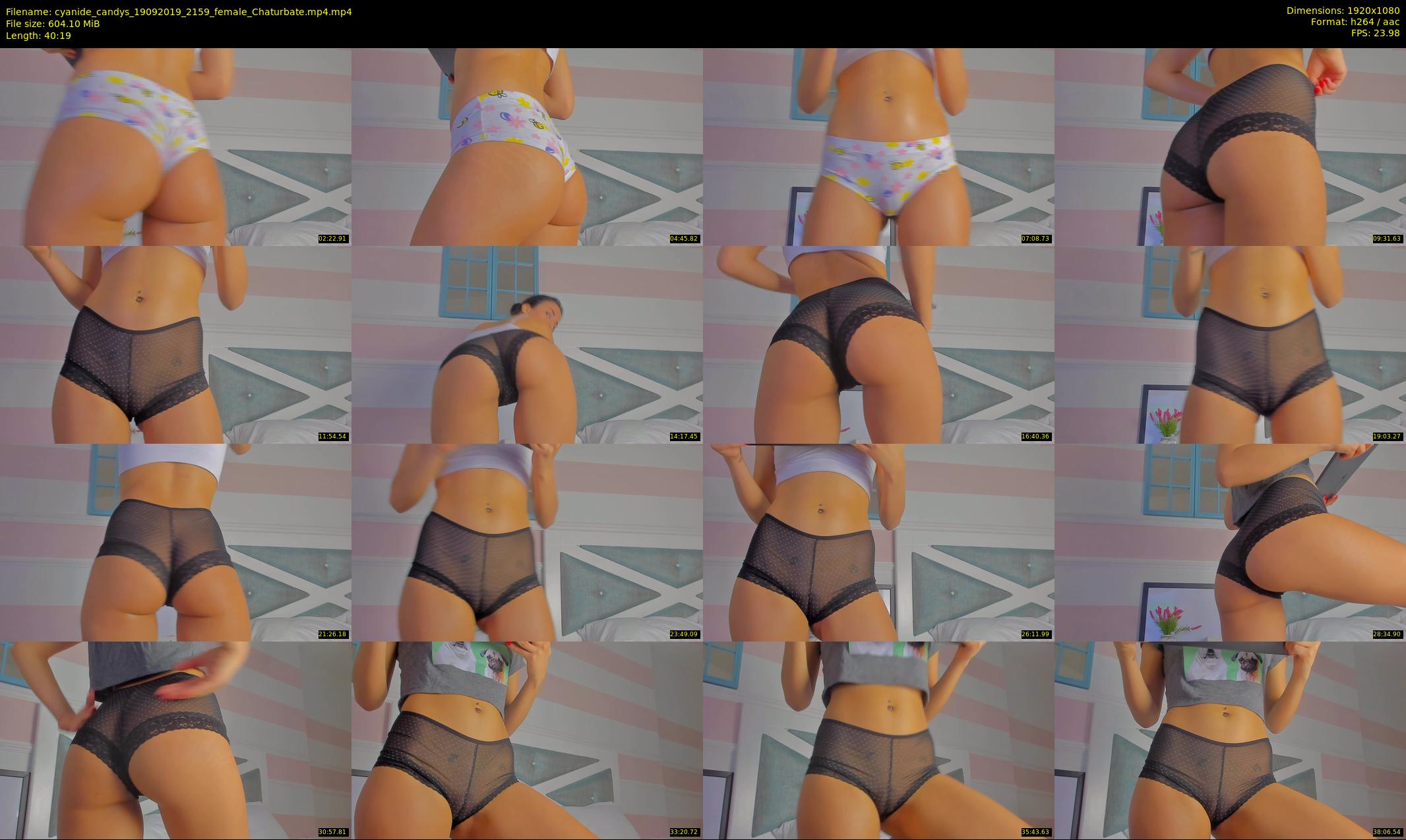 cyanide_candys — 41 minute Chaturbate female cam show recording, 1080p, Sep 19, 2019
