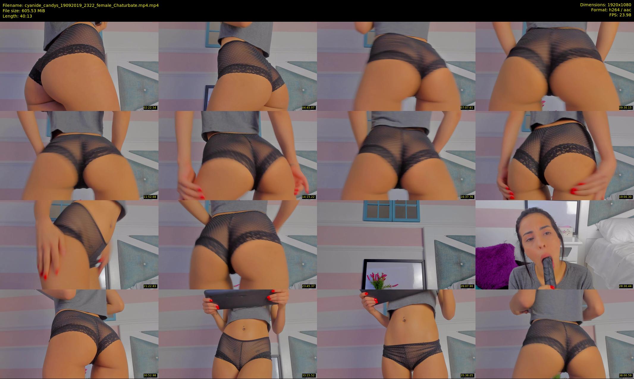 cyanide_candys — 41 minute Chaturbate female cam show recording, 1080p, Sep 19, 2019