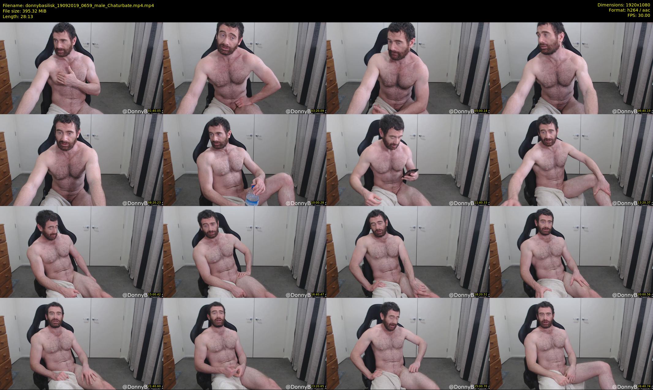donnybasilisk — 29 minute Chaturbate male cam show recording, 1080p, Sep 19, 2019