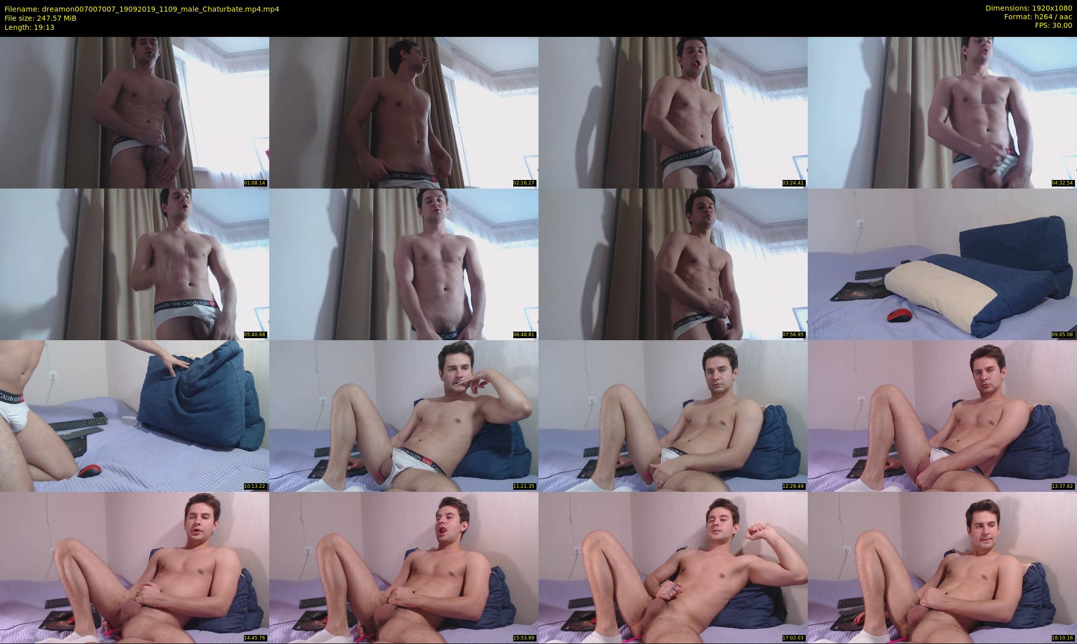 dreamon007007007 — 20 minute Chaturbate male cam show recording, 1080p, Sep 19, 2019