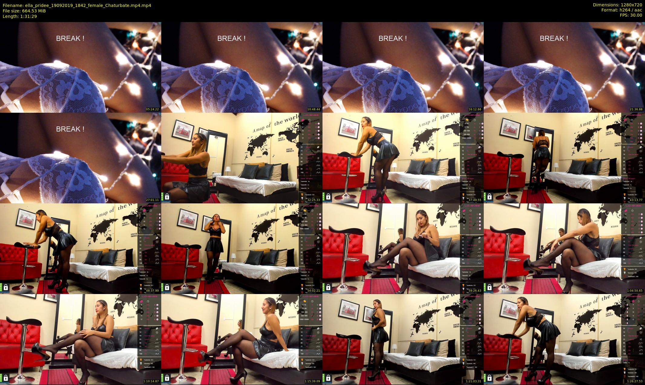 ella_pridee — 92 minute Chaturbate female cam show recording, 720p, Sep 19, 2019