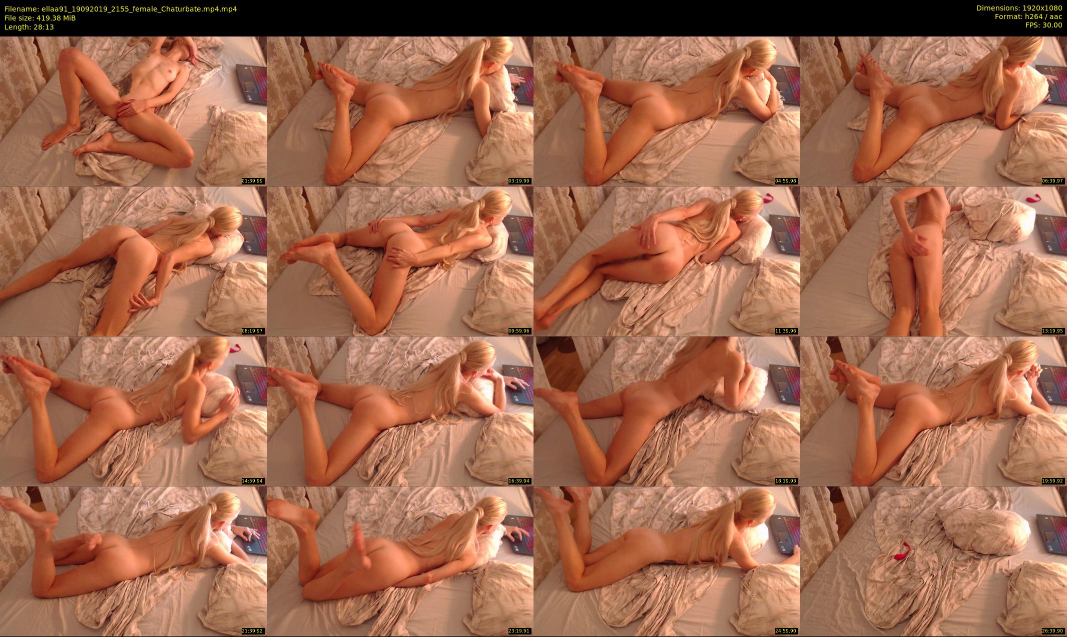 ellaa91 — 29 minute Chaturbate female cam show recording, 1080p, Sep 19, 2019