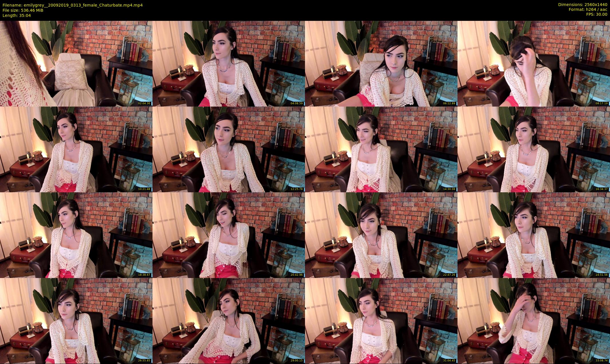 emilygrey_ — 36 minute Chaturbate female cam show recording, 1080p, Sep 20, 2019