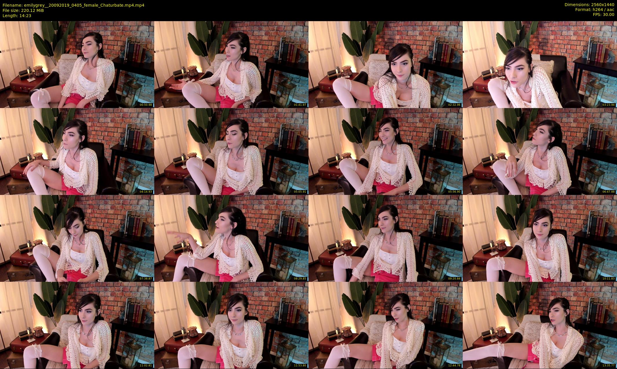 emilygrey_ — 15 minute Chaturbate female cam show recording, 1080p, Sep 20, 2019