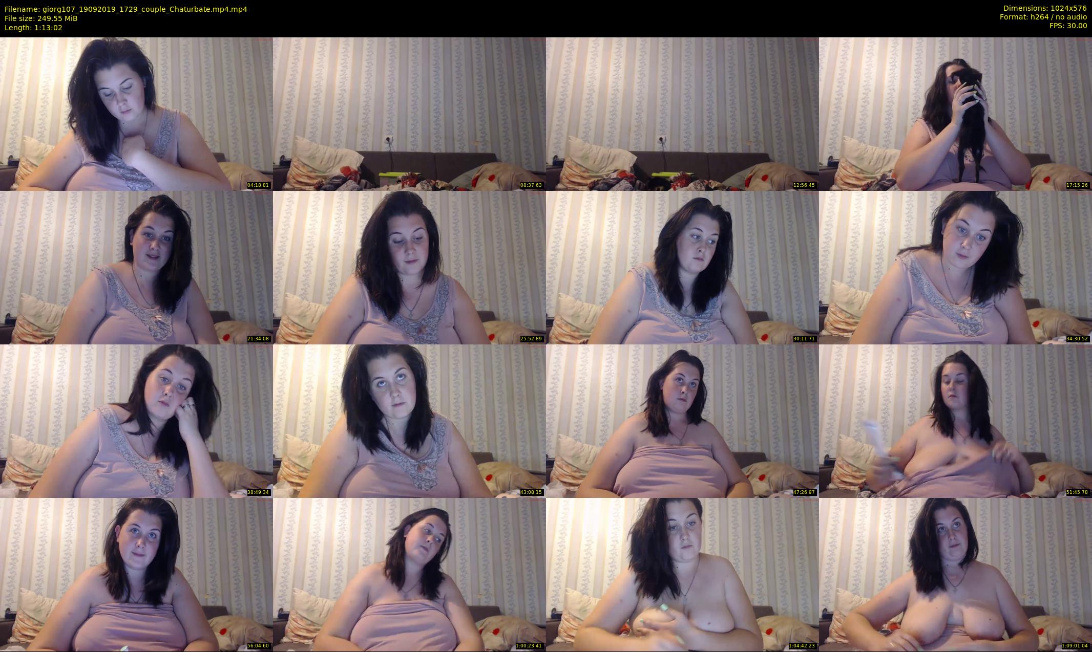 giorg107 — 74 minute Chaturbate couple cam show recording, 480p, Sep 19, 2019