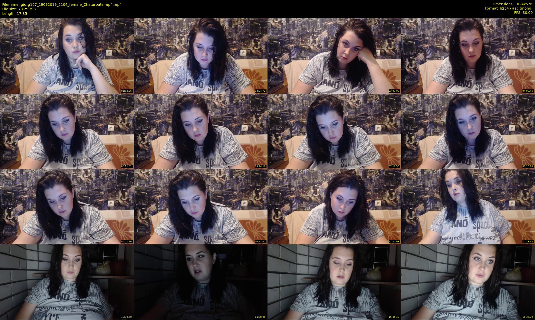 giorg107 — 18 minute Chaturbate couple cam show recording, 480p, Sep 19, 2019