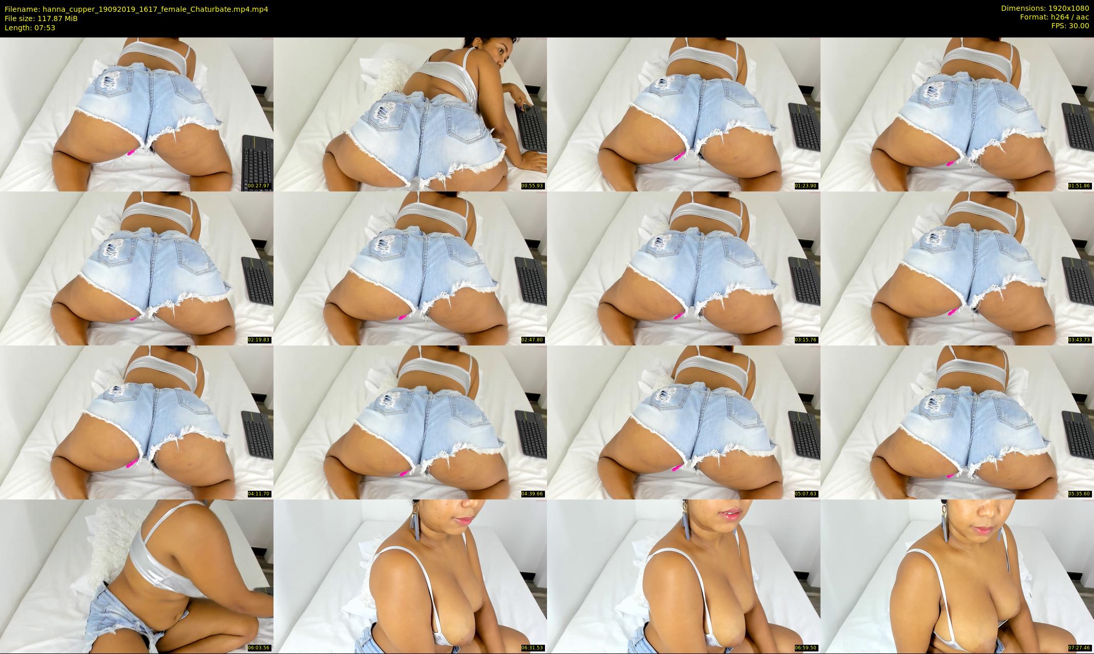 hanna_cupper — 8 minute Chaturbate female cam show recording, 1080p, Sep 19, 2019