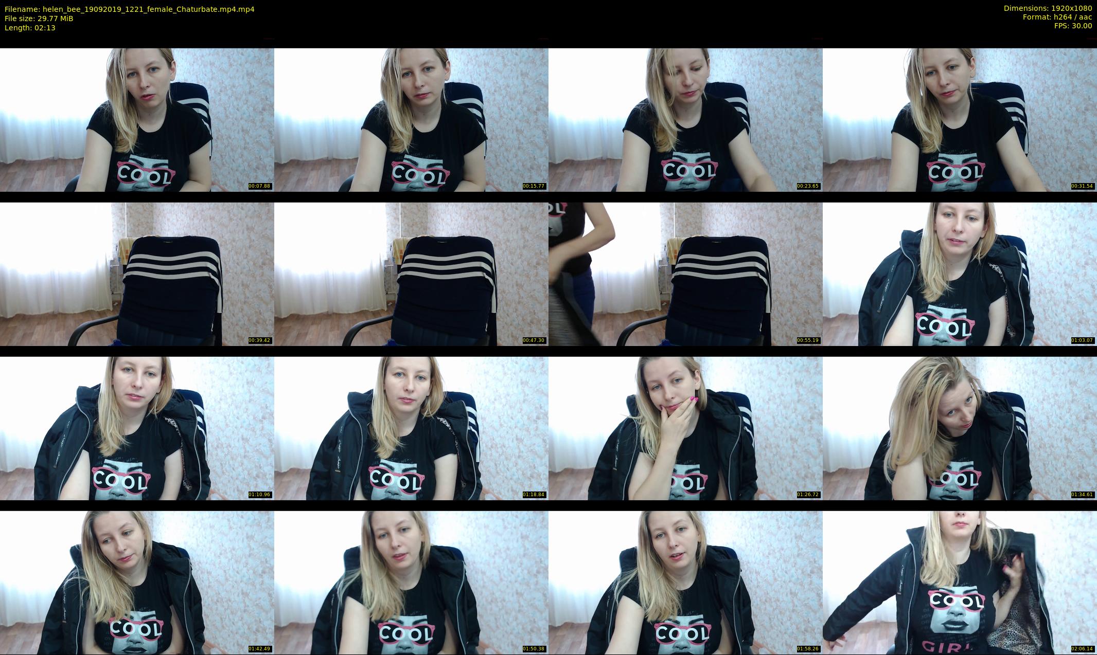 helen_bee — 3 minute Chaturbate female cam show recording, 1080p, Sep 19, 2019