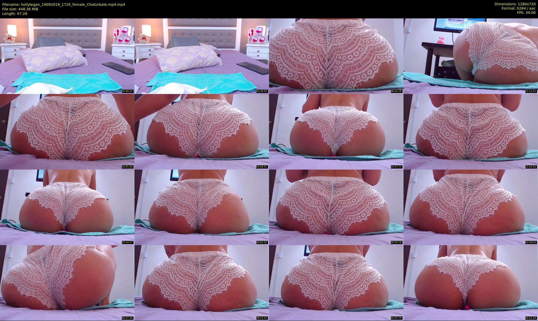 hollytegan — 48 minute Chaturbate female cam show recording, 720p, Sep 19, 2019