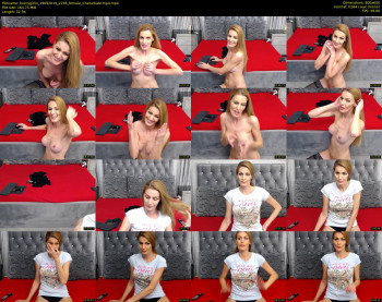 hornygirllx — 33 minute Chaturbate female cam show recording, 480p, Sep 19, 2019