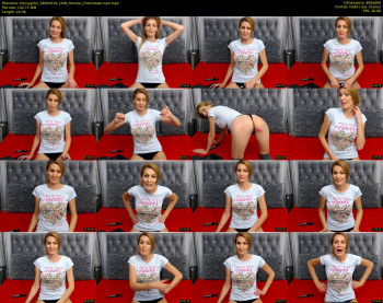 hornygirllx — 25 minute Chaturbate female cam show recording, 480p, Sep 19, 2019