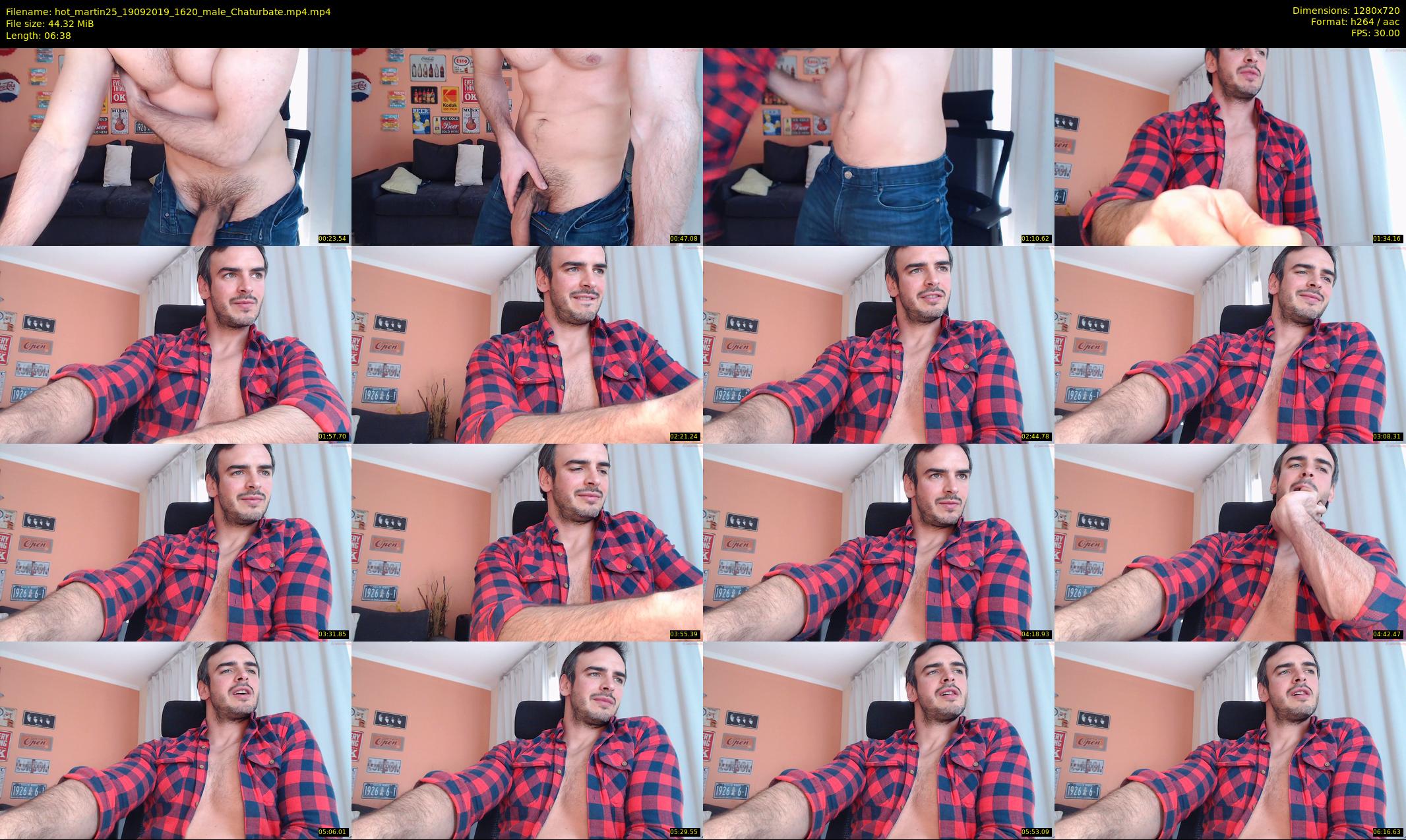 hot_martin25 — 7 minute Chaturbate male cam show recording, 720p, Sep 19, 2019