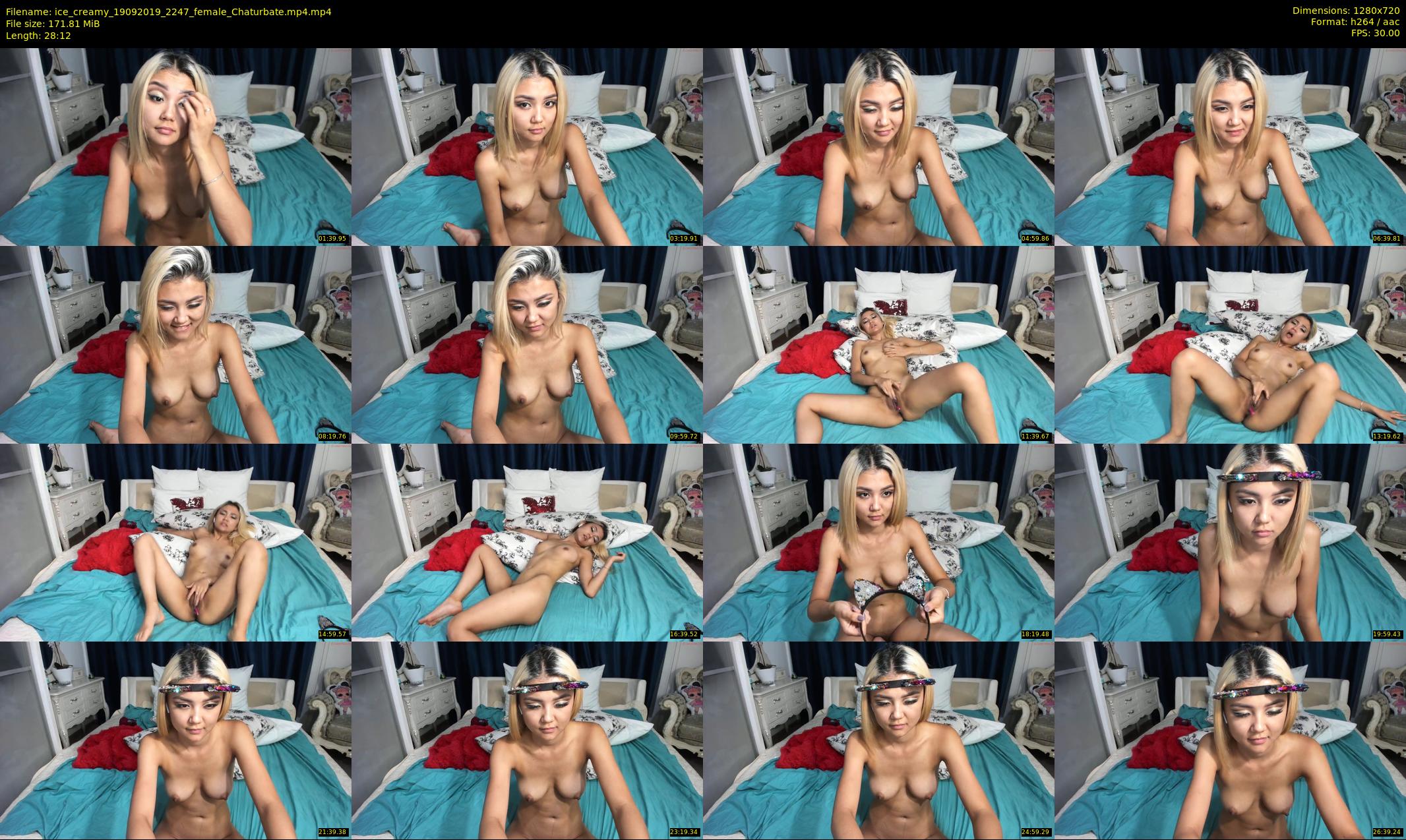 ice_creamy — 29 minute Chaturbate female cam show recording, 720p, Sep 19, 2019