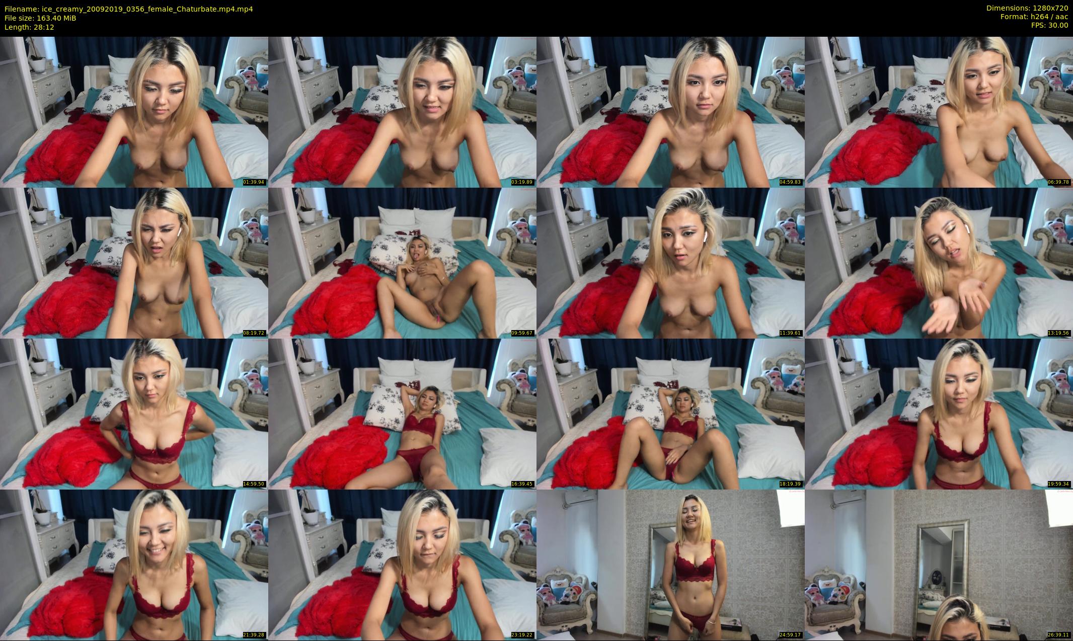 ice_creamy — 29 minute Chaturbate female cam show recording, 720p, Sep 20, 2019