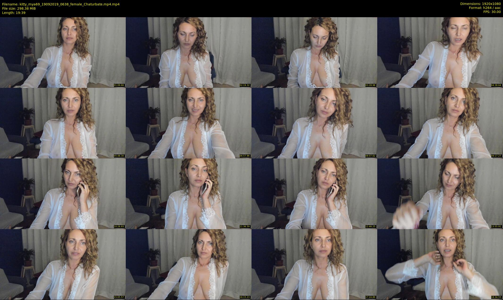 kitty_mya69 — 20 minute Chaturbate female cam show recording, 1080p, Sep 19, 2019