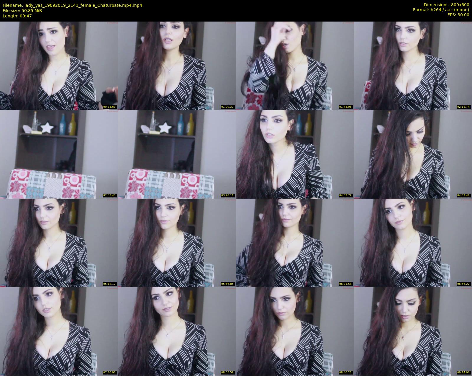 lady_yas — 10 minute Chaturbate female cam show recording, 480p, Sep 19, 2019
