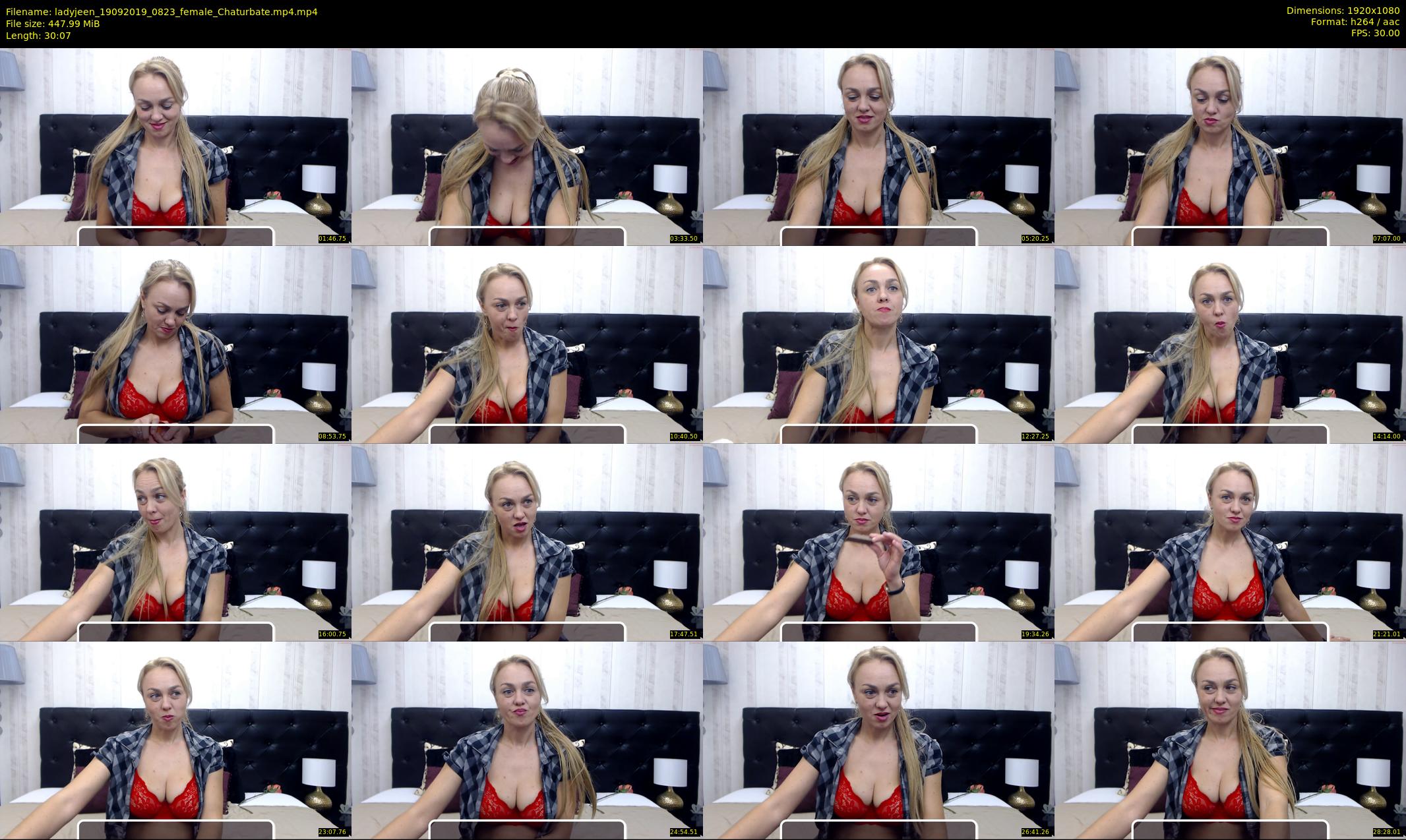 ladyjeen — 31 minute Chaturbate female cam show recording, 1080p, Sep 19, 2019