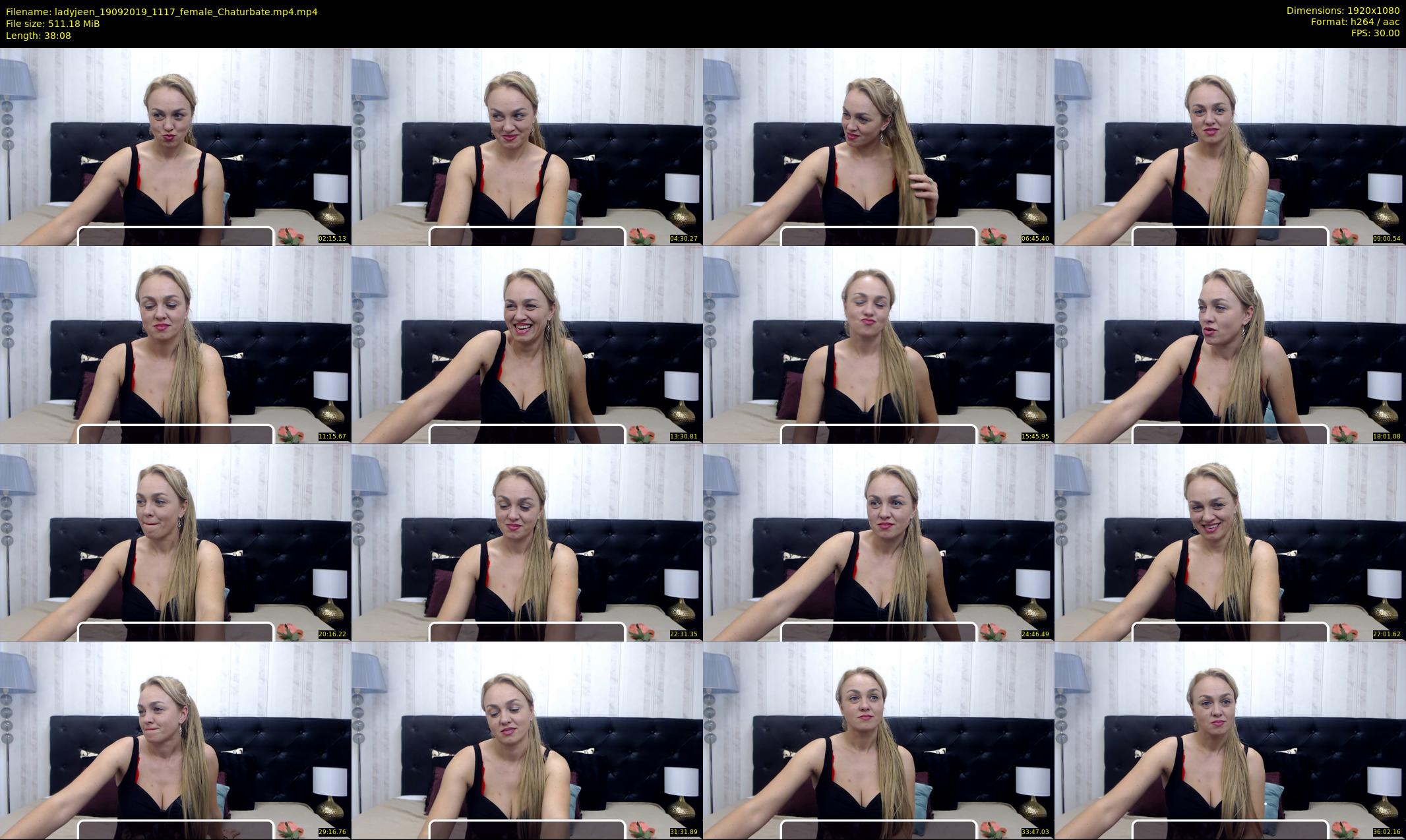 ladyjeen — 39 minute Chaturbate female cam show recording, 1080p, Sep 19, 2019