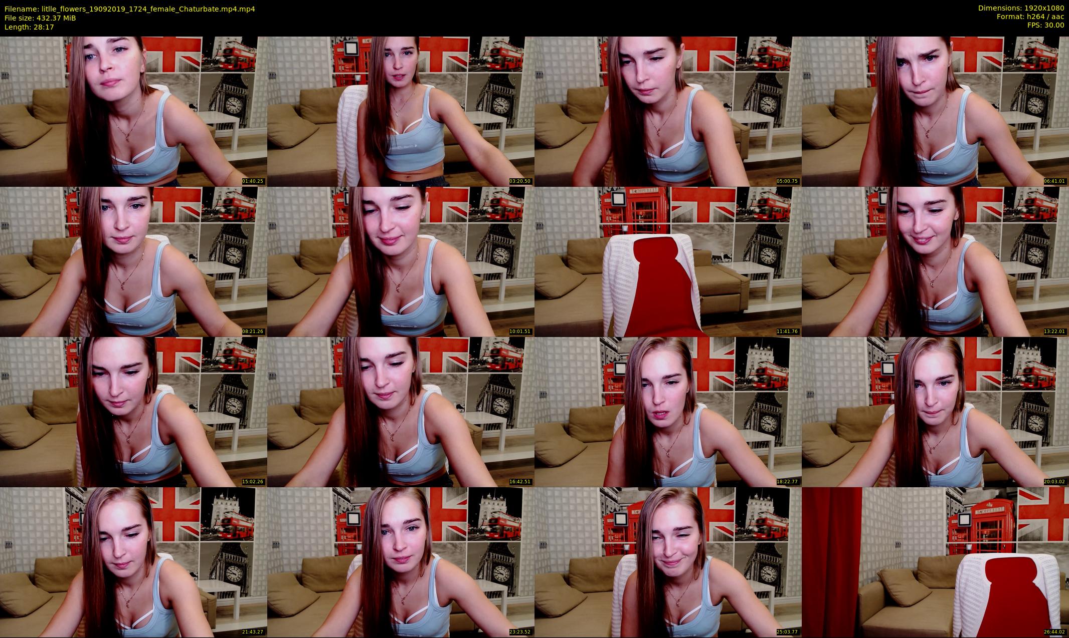litlle_flowers — 29 minute Chaturbate female cam show recording, 1080p, Sep 19, 2019